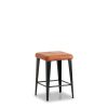 Perry Low Stool Upholstered-Stools-Low stools